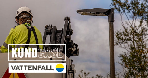 Gatubelysning Vattenfall kundcase
